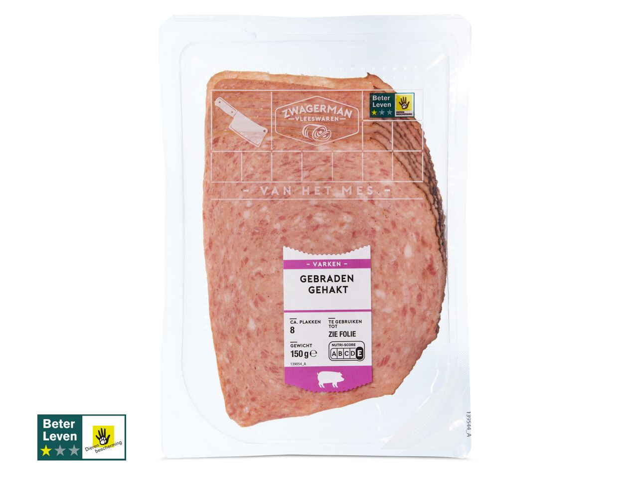 Zwagerman gebraden gehakt, Beter Leven.