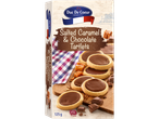 Duc De Coeur salted caramel & chocolate tartlets, French style.