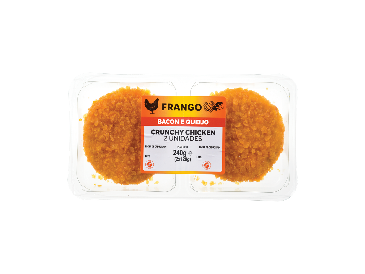 Hambúrguer de Frango com Bacon e Queijo Lidl