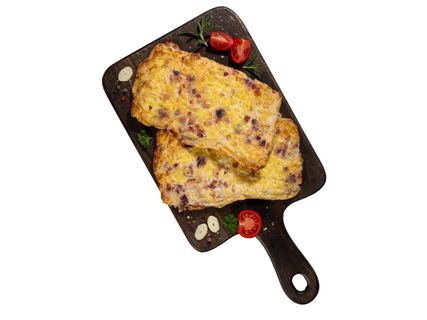 Baconös kenyérlángos
