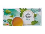 Boîte de tisane à la menthe Lord Nelson avec 25 sachets de thé et Nutri-Score A.