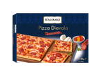 Pizza Diavola Italiamo: pizza congelada com salami e pimentão.