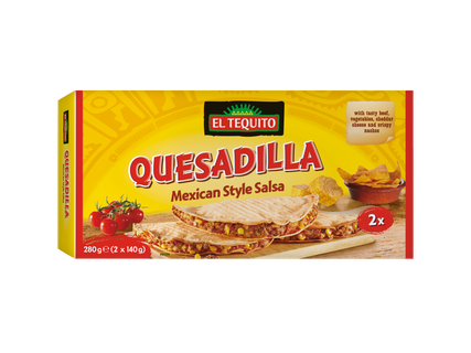 EL TEQUITO Кесадия в мексикански стил