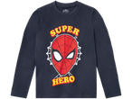 Kids' long-sleeve Spider-Man t-shirt.