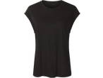 esmara blusa feminina de manga curta, preta