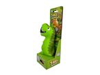 Green T-Rex Popper toy in packaging, with 'Squeeze to POP!' text.