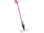 Vileda 1-2 Spray Mop with red handle and white microfiber pad