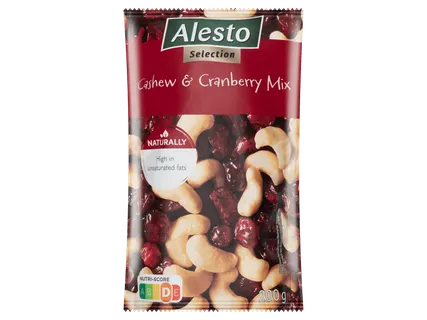 Kesudió-aszalt tőzegáfonya keverék