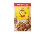 Rugfras Original morgenmadsprodukt i en familiestørrelse.