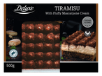 „Deluxe“ tiramisu su puriu maskarponės kremu.