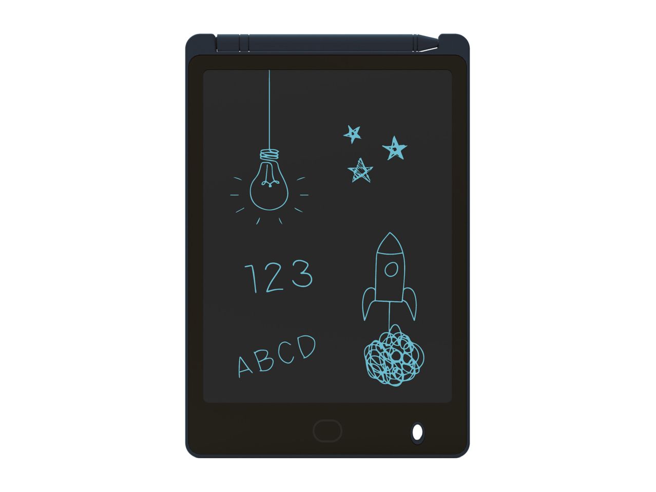 LCD writing tablet for kids with stylus.