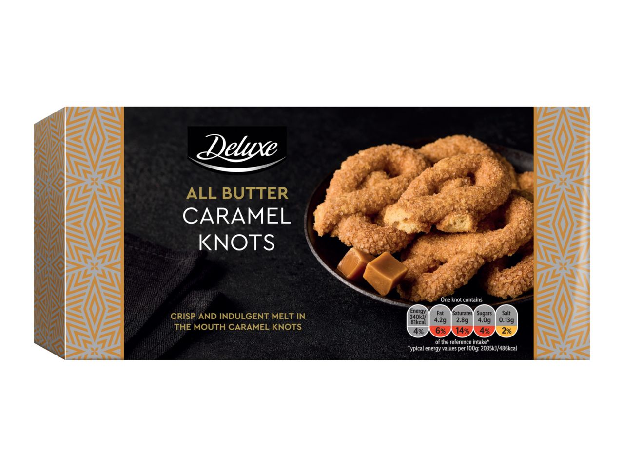 Custumer 059 DELUXE All Butter Caramel Knots | Lidl