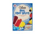 A box of six Cadbury Real Fruit Splits ice lollies.
