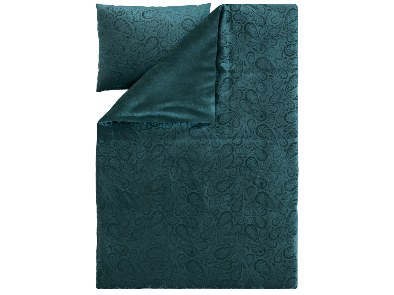 LIVARNO dvipusė pliušinė patalynė su paislė raštu