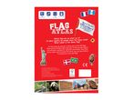 Flag atlas with over 250 stickers and fun facts from around the world.