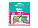 A spiral-bound Water Magic activity book featuring animals, complete with a water pen.