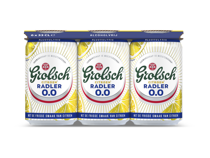GROLSCH 0.0 en Radler 0.0