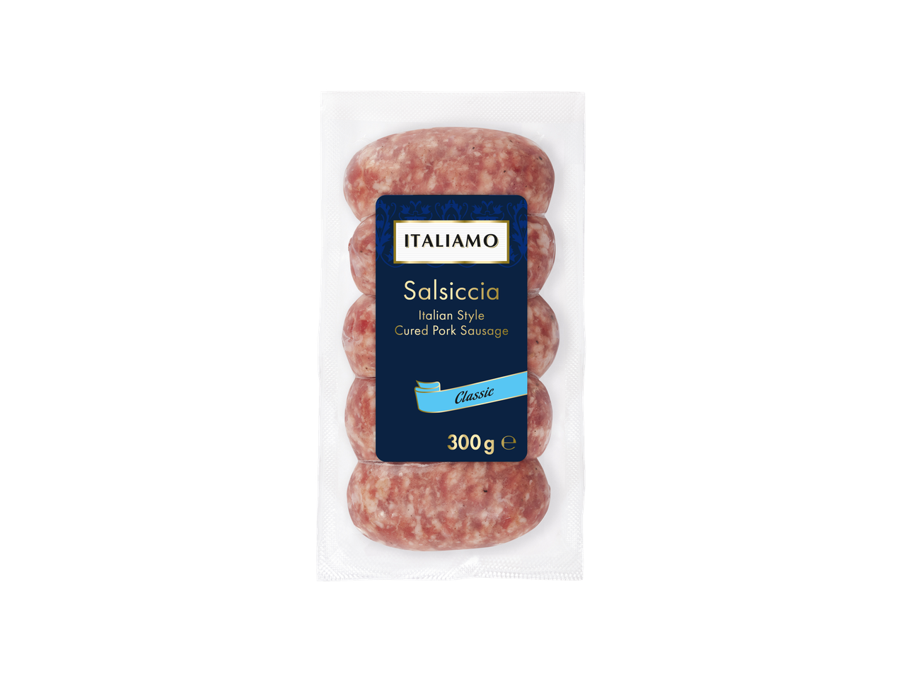 Italiamo Salsiçcia Italiaanse worst, 300 g.