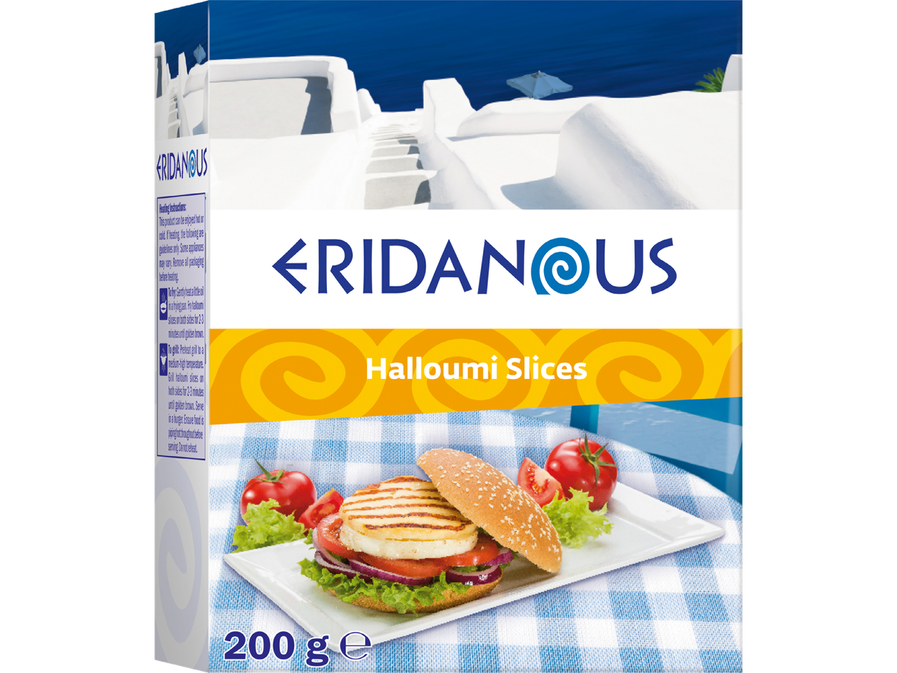 Halloumi i skivor