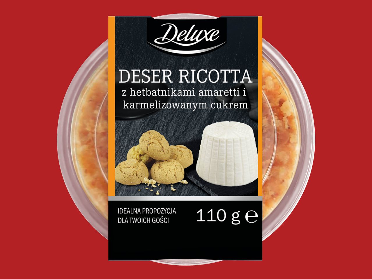 DELUXE Deser z ricottą