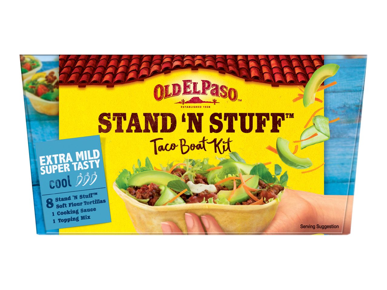 Old El Paso Stand 'N Stuff Taco Boat Kit