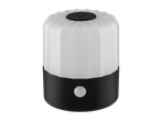Livarno Cordless LED Night Light, white and black, with a motion sensor and power button.