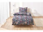Floral bedding set, mostly roses.