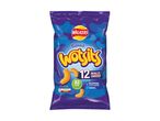 Bag of Walkers Baked Wotsits, cheesy corn puffs.