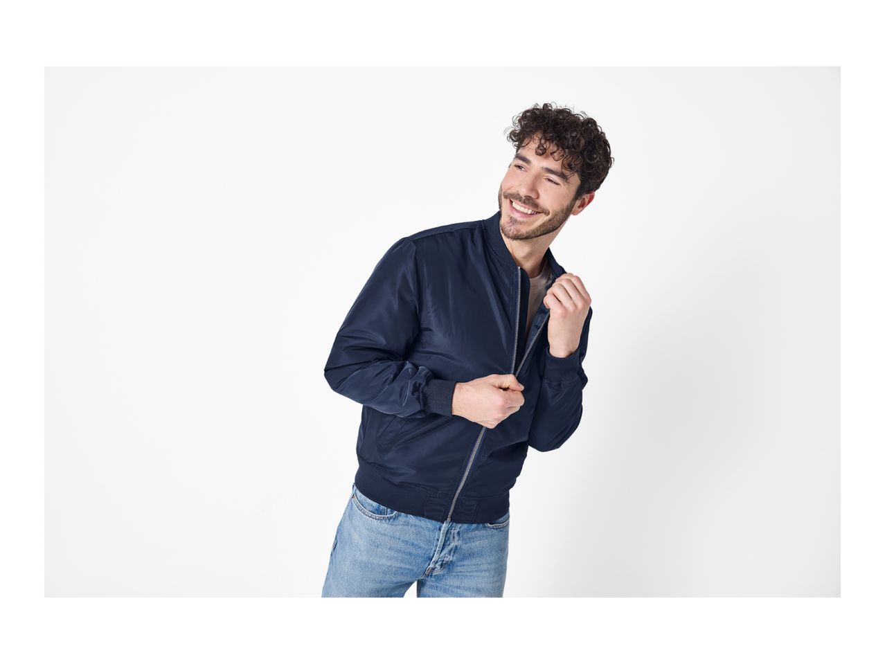Esmara Men’s Navy Bomber Jacket