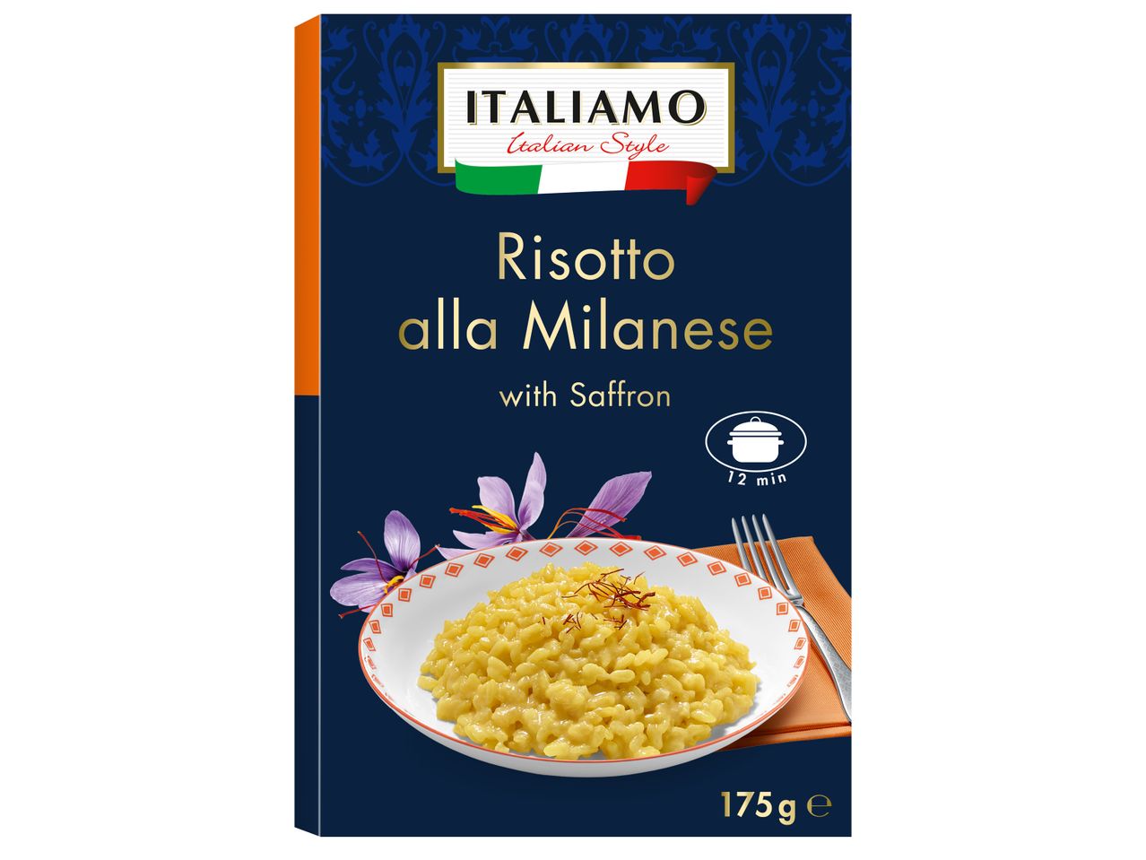 Ризото в италиански стил с шафран, 175 g/опаковка