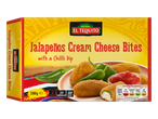 El Tequito Jalapeños Cream Cheese Bites with chilli dip.