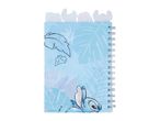 Disney Stitch notebook with cute bookmarks.