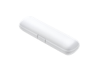 Estojo branco para escova de dentes Gieni Beauty.