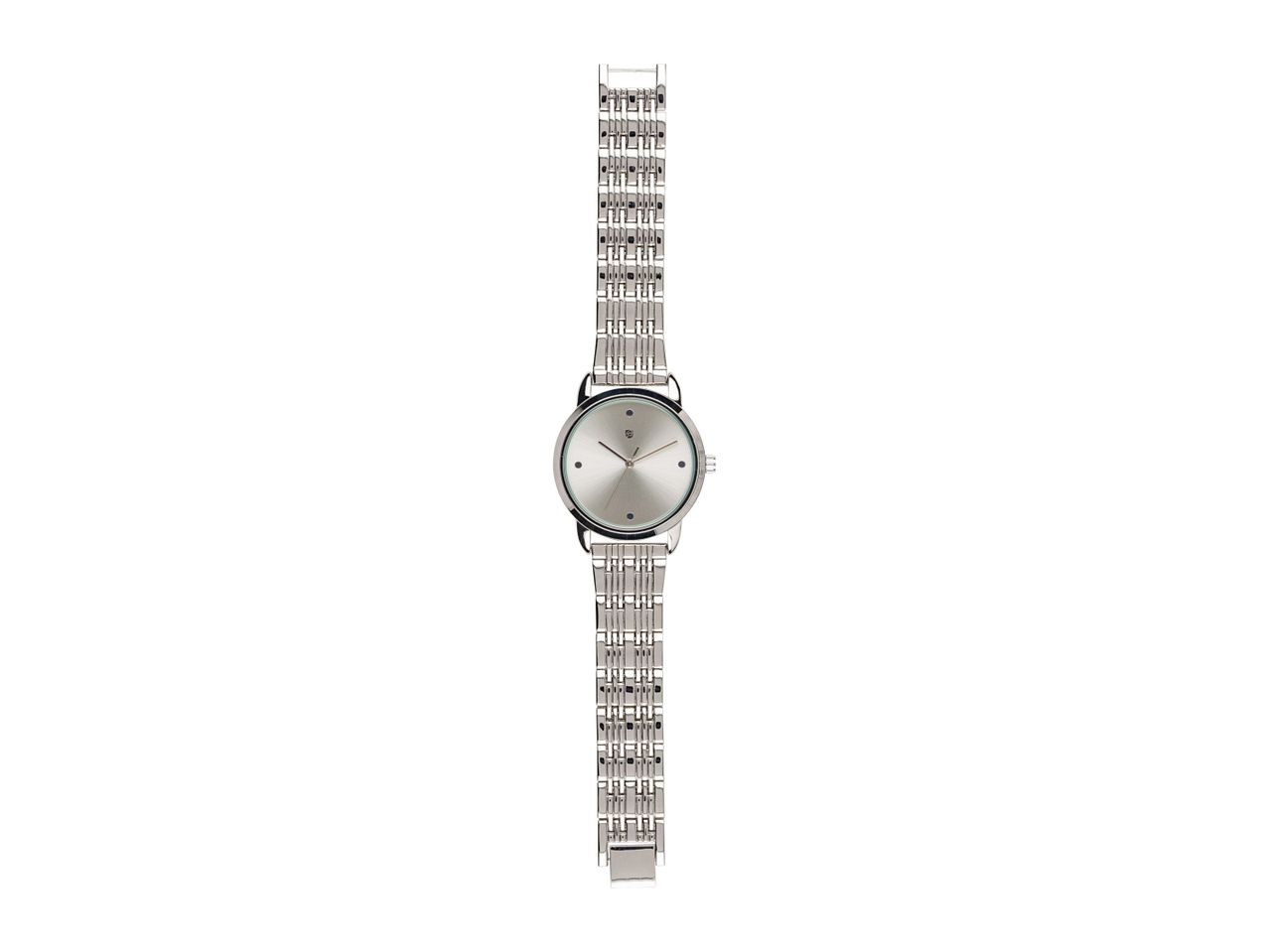 Go to full screen view: Auriol Watch with Stainless Steel Woven Strap & Jewellery Set - Image 2