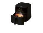 SilverCrest airfryer met gebraden kip.