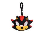 Shadow the Hedgehog plush keychain.