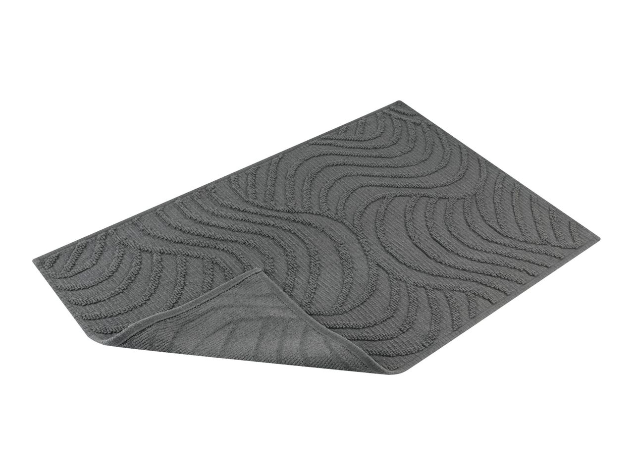 Go to full screen view: Livarno Home Shower Mat - Grey - Image 3