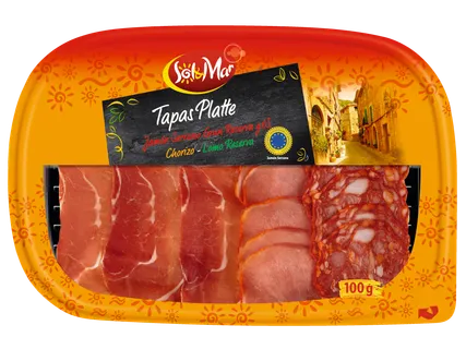 Sol & Mar Tapas Platte