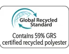 Global Recycled Standard Contains 59% GRS Certified Recycled Polyester