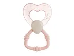 Silikonowa gryzaczek w kształcie serca dla niemowląt.