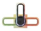 Smart LED wall light with adjustable rotating arm and colorful RGB lighting effects