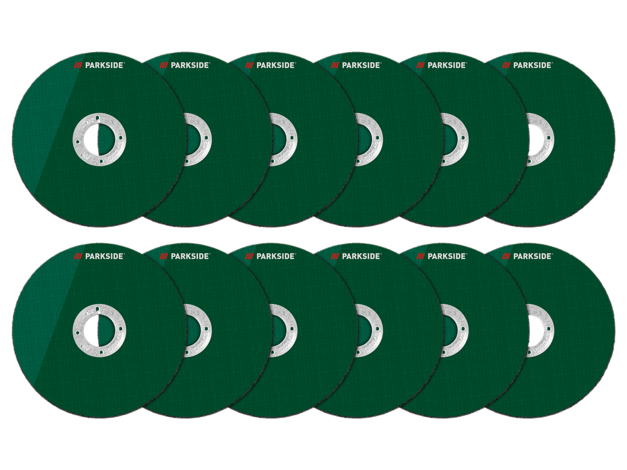 PARKSIDE® Zestaw tarcz do szlifierek kątowych, 4 lub 12 elementów