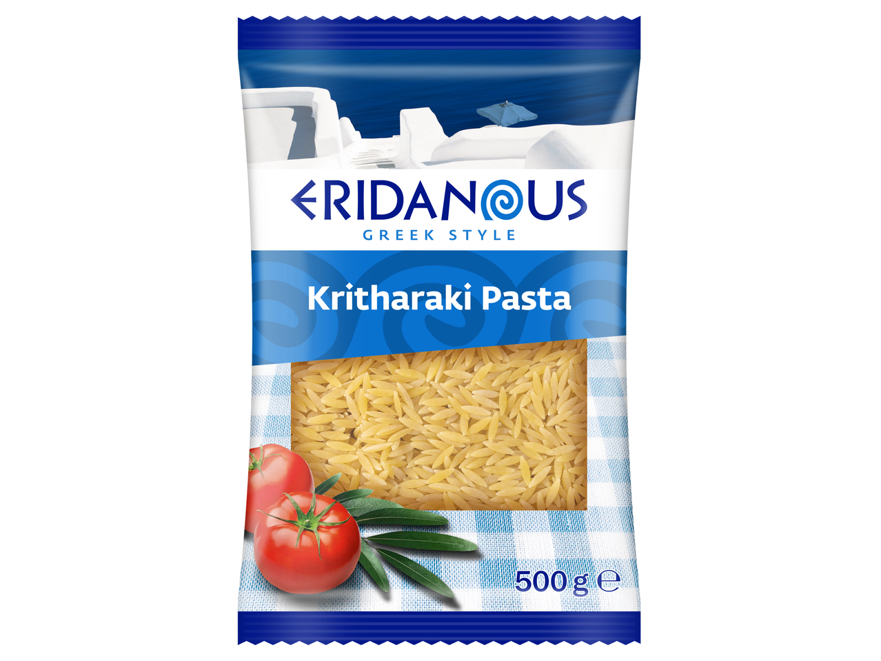 Eridanus Kritharaki pasta, Griekse stijl, 500g.