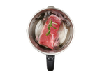 Bife sous vide com alecrim num Monsieur Cuisine “Compact” da SILVERCREST® KITCHEN TOOLS.