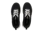 Crivit vyriški/moteriški sportiniai batai juodos spalvos su baltais raišteliais