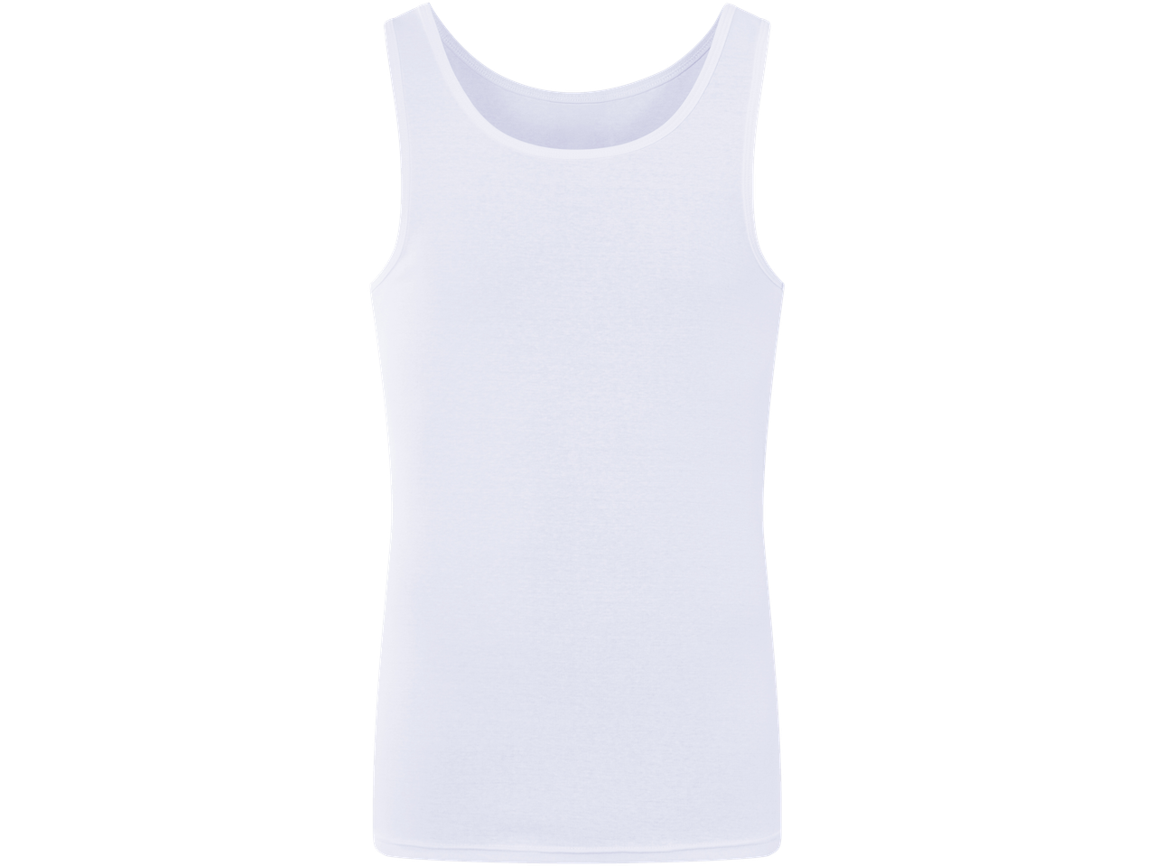 Vita undertröjor: enkla tanktops.
