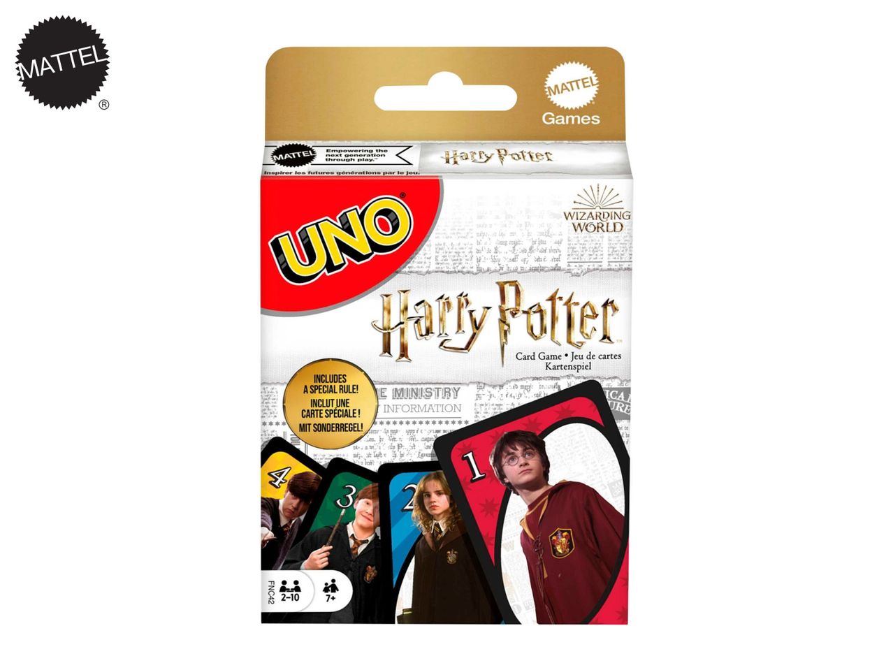 Mattel's UNO Harry Potter card game.