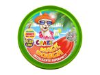 Crazy Beach Magic Dough, intelligent slime in a green container.