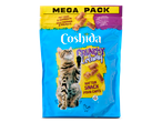Coshidа katten snacks: knapperige en romige hapjes met kaas en gevogelte.