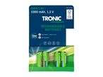 Tronic AAA NiMH Rechargeable Batteries - 4 Pack